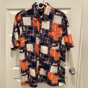 Men’s FUBU The Collection Button-Up Shirt, Size XL